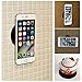 Premium Fixate Cell Pads by GES NET , 8PACK Sticky Anti-Slip GEL Pads - Holds Cell Phones, Sunglasses, Coins, Speakers. Glass, Mirrors, Whiteboards, Kitchen Cabinets or Tile, Car GPS and many more