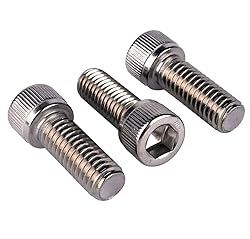 KOSJETHAS M2.5 x 8mm Socket Head Cap Screws DIN912