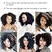 Luwigs Afro Kinky Curly 4B 4C Clip in Hair Extensions for African American Women Real Brazilian Virgin Human Hair Clip Ins Natural Color 7pcs/set (18 inches, Afro Kinkys Curly)