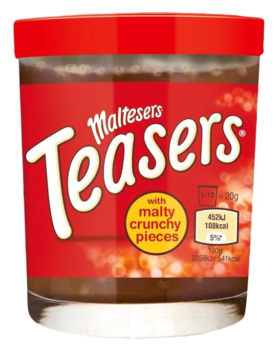 Maltesers Teasers Chocolate Spread with Crisp Pieces, 200g