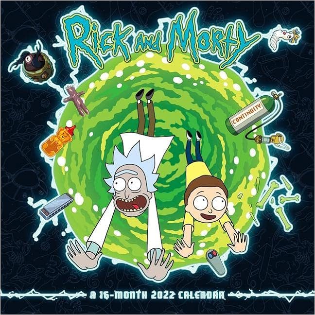 Rick And Morty 2023 Calendar 2022 Cartoon Network Rick And Morty Wall Calendar: Trends International:  9781438883731: Books - Amazon