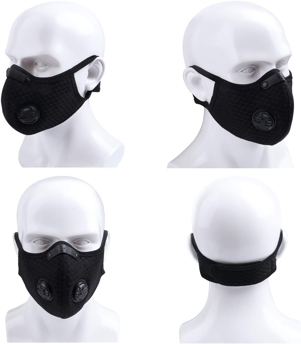 Reusable Dust Breathing Mask Face Protection Activated 