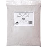 Live Oak Wood Ash, 2 lbs | All Natural, Clean Sifted, Premium, MultiUse Hardwood Ashes