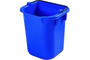 Rubbermaid Commercial Products 1857376 Heavy-Duty Cleaning Pail, 5 Quart, Blue