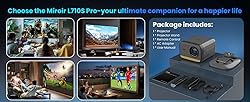 L710S Pro Smart 1080p Projector with built-in