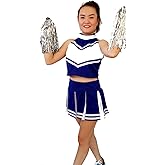 Total 2550 Big Girls' Women Cheerleader Costume Uniform Cheerleading Adult Dress Outfit Halloween