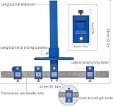 Angzhili Cabinet Hardware Jig Set Drill Guide Locator Dowelling Tool view 2