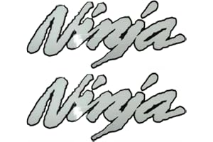 Lorick Motorcycle Accessories Gas Tank Fender Cowl Fairing Sticker Decal Compatible with Kawasaki Ninja 300 400 650 1000 ZX6R ZX10R ZX14R ZX10R ZX9R ZX7R 250 500 900 H2 750 H2R, Red, TGJM1