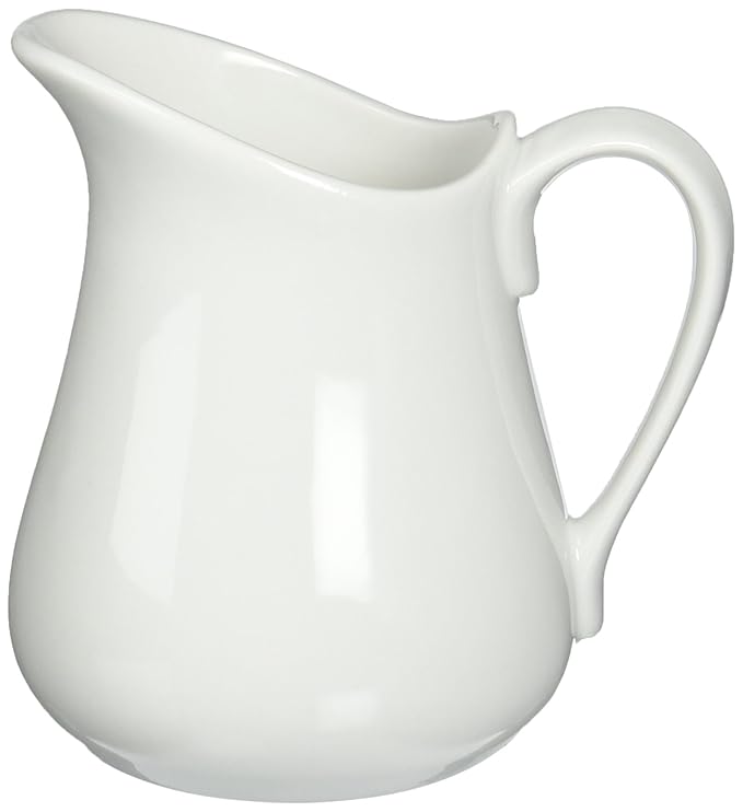 Bia Cordon Bleu Inc Bia Cordon Bleu Inc 900145 16 Oz White Porcelain Pitcher, White