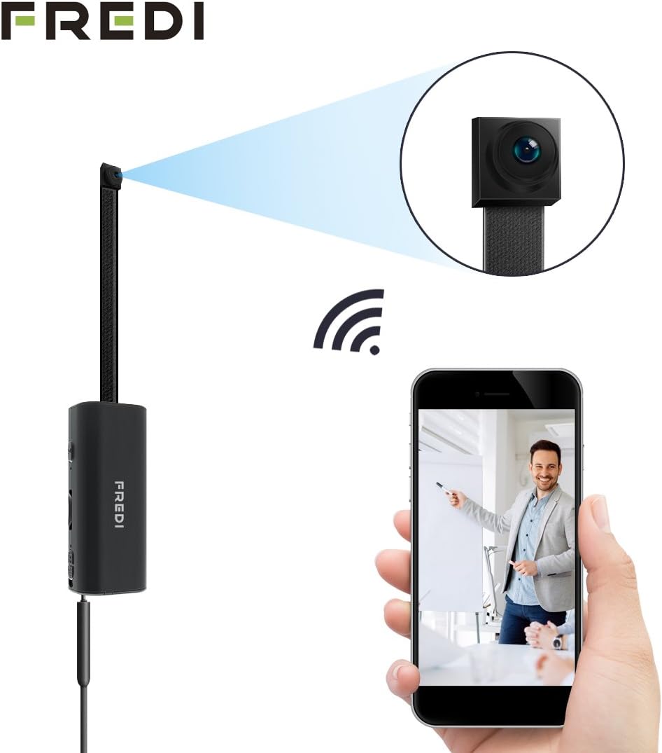 Hidden camera,FREDI Spy Camera 720P Wireless WiFi IP Cameras Home