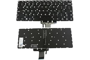 LIXSUNTEK New Laptop Replacement Keyboard Fit Lenovo Yoga 710-14IKB 710-14ISK 710-15IKB 710-15ISK US Layout (with Backlight)