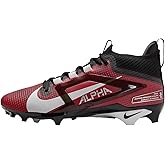 Nike Alpha Menace 4 Elite Football Cleats (FD7036-600, University Red/Team Red/Black/White) Size 9