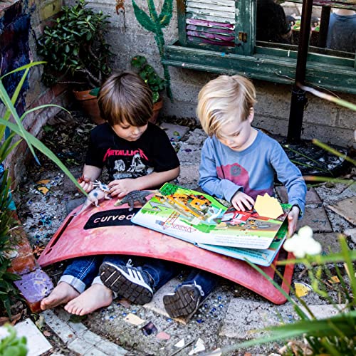 SlideWhizzer Wobble Balance Board for Kids Non Wooden Nugget Couch