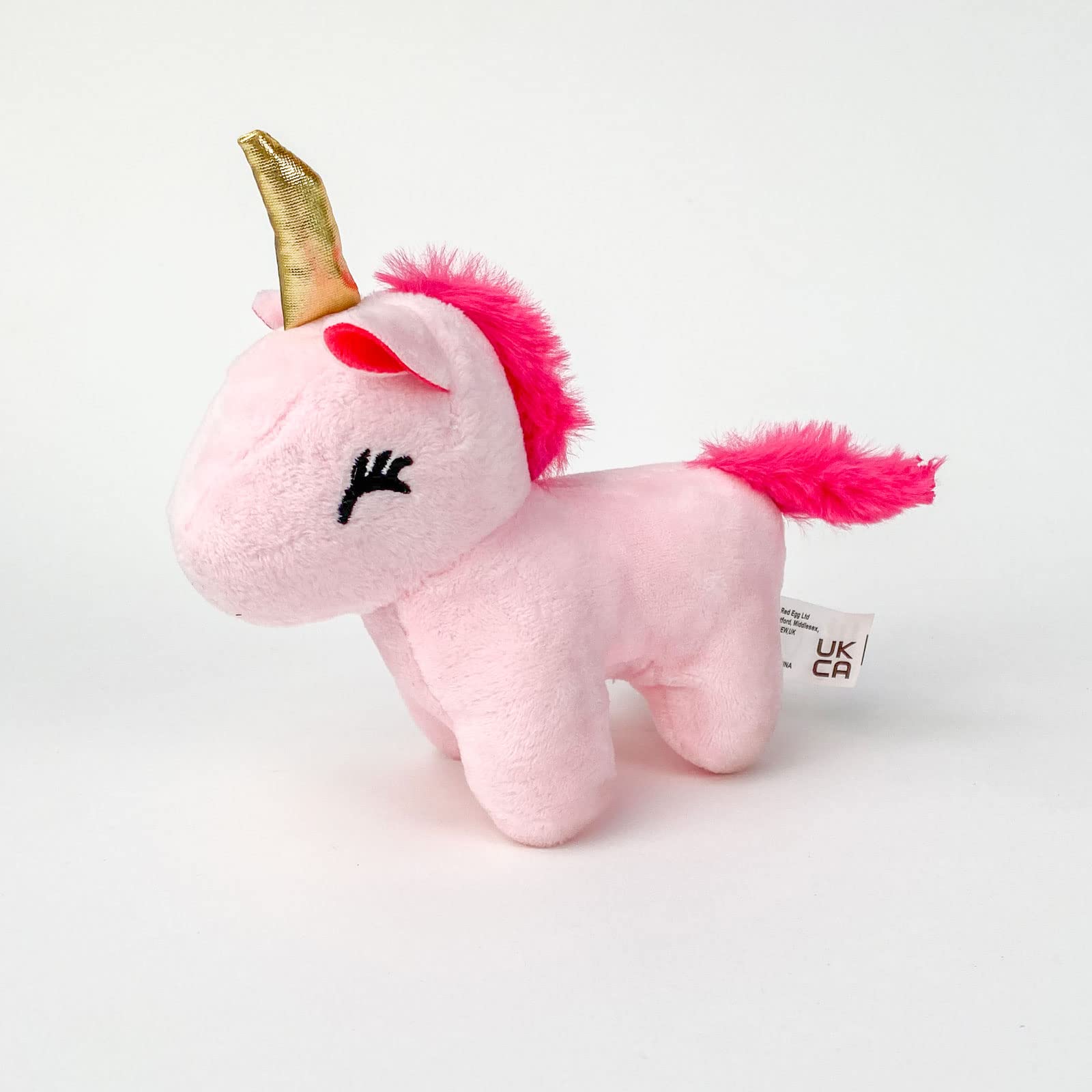 Big Red Egg Pink Unicorn - Cute Cuddly Adorable Soft - Gift Present Arts Crafts