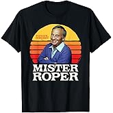 Mister Roper Funny Stanley Roper 80's Sunset Three's Company T-Shirt