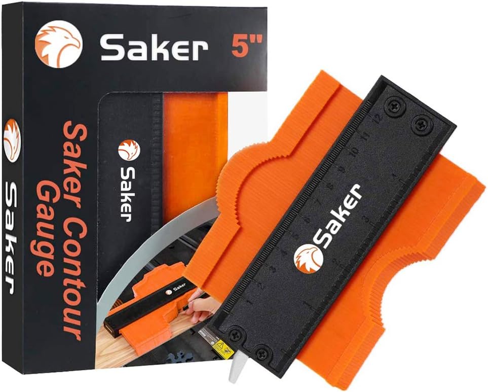 Saker Contour Gauge (5 Inch) Profile Tool Adjustable Lock Amazon.ca