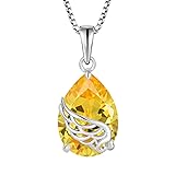 Blaniy Angel Wing Necklace 925 Sterling Silver