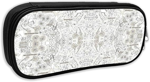 Amazon Co Jp シェイクスピアの夏の夢の壁紙の研究 ペンケース かわいい 大容量 おしゃれ 高校生 筆箱 ファスナー ペンふくろ ペン箱 筆袋 収納バッグ 学生 子供 女の子 男の子 服 ファッション小物