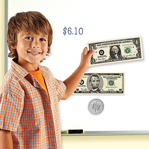 Learning Resources Doublesided Money, Classroom Whiteboard