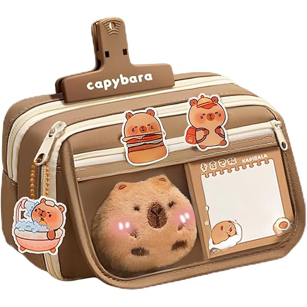 小物入れ barabara Amazon.com: GEDEUBAN Cute Capybara Pencil Case, Stationery Pouch