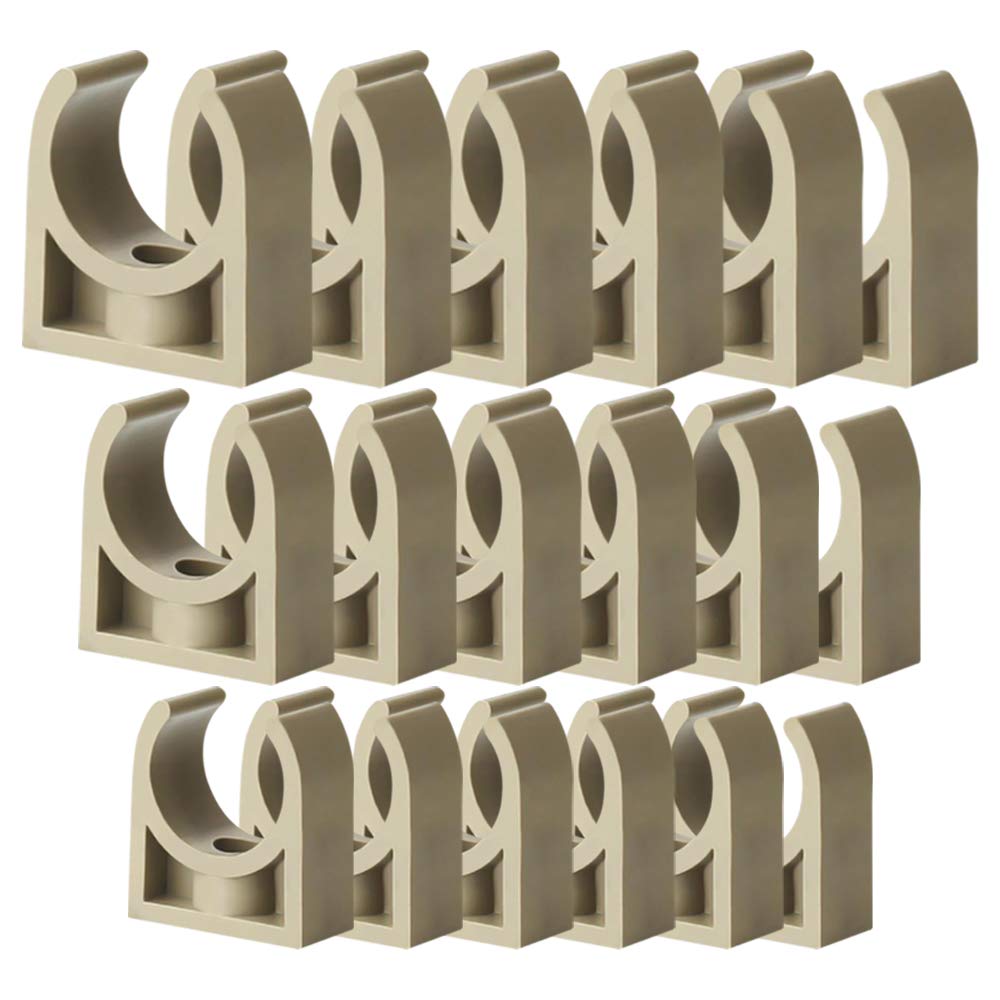 YOFASEN Water Filter Fitting - Feed Water Connection Fitting 1" 3/4" 1/2",18 pieces,Six for each size