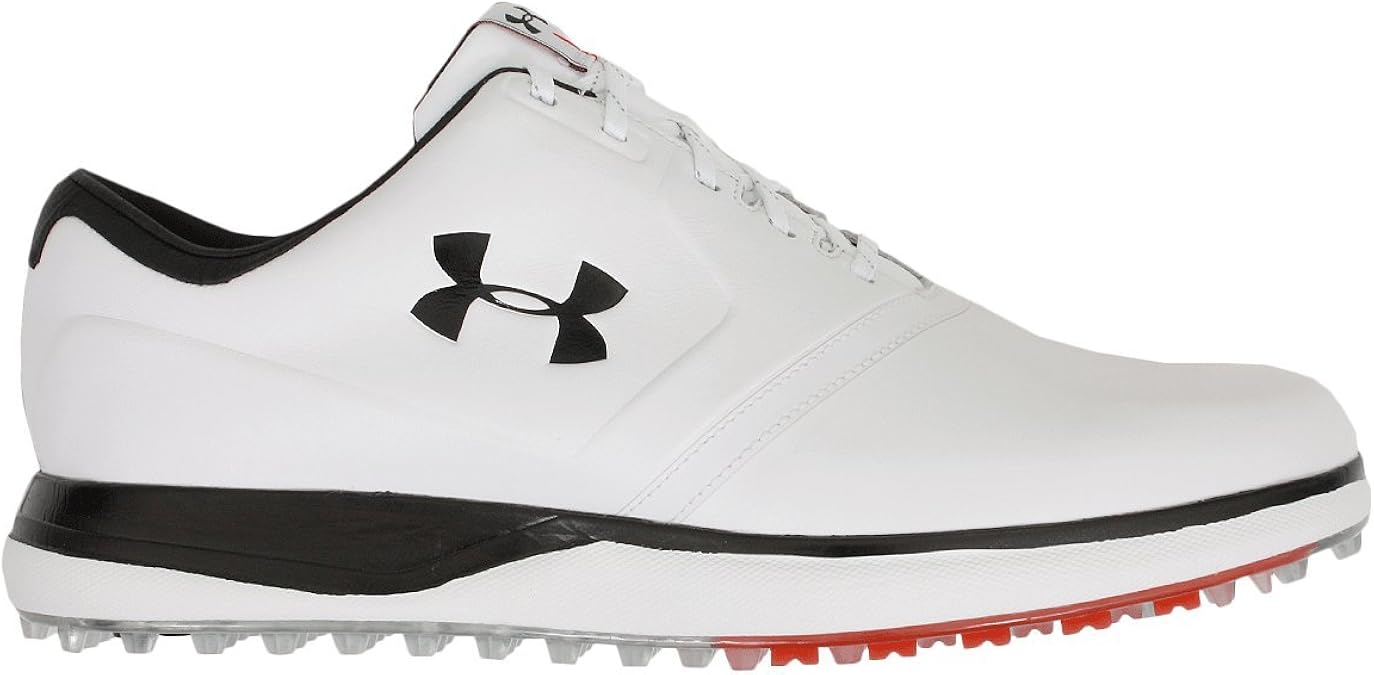 men's ua performance sl leather spikeless golf shoes