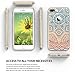 iPhone 7 Plus [5.5''] Case - Anwish Henna Totem Series TPU Soft Clear Back Cover Protective Case for iPhone 7 Plus