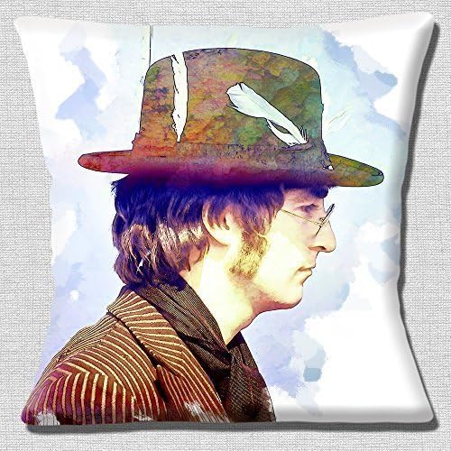 John Lennon Musician The Beatles Photo Print Design - 16" (40cm) Pillow Cushion Cover