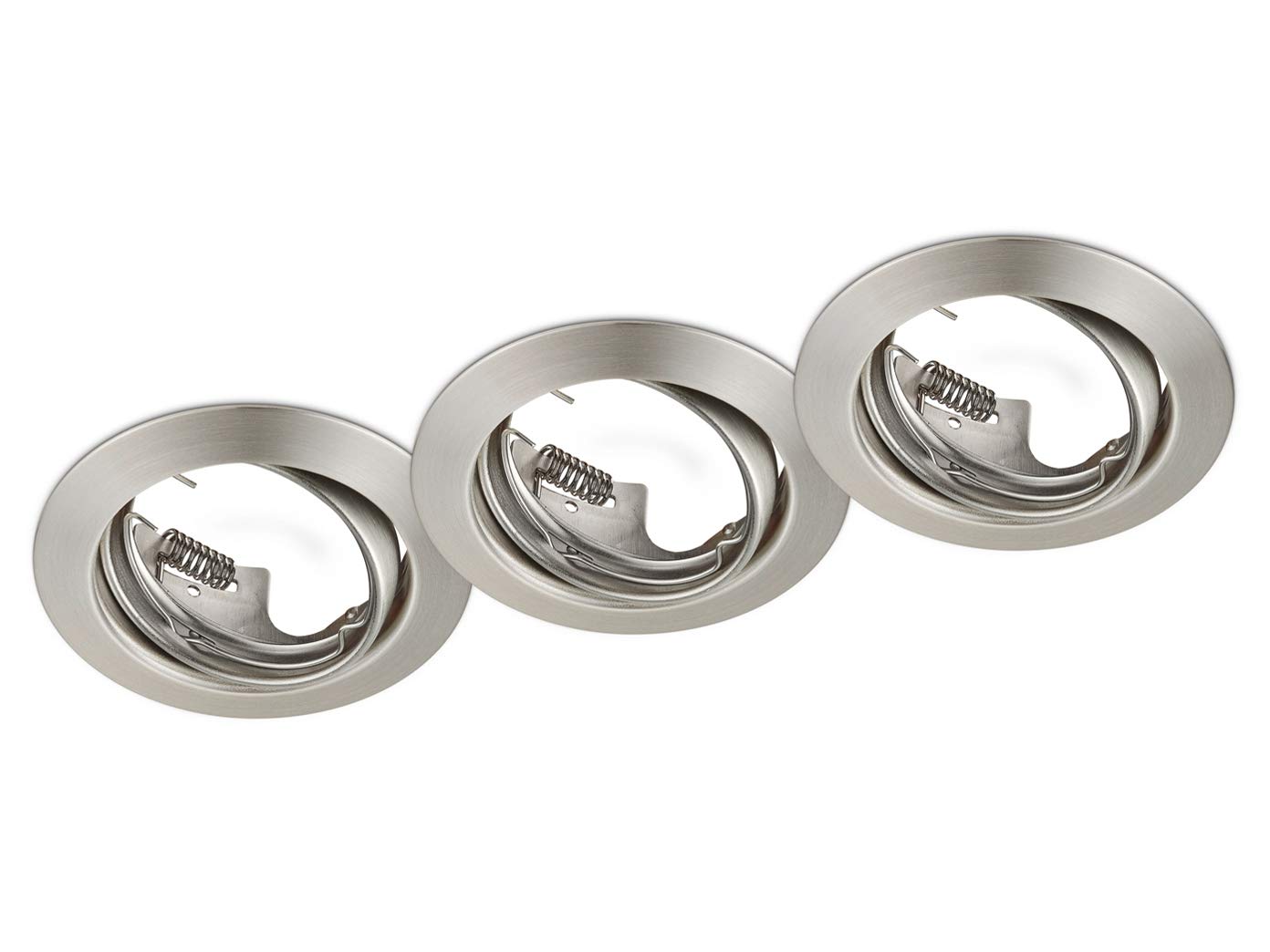 Trio Leuchten Light, Metal, GU10, Matte Nickel