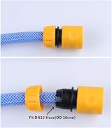 TOPWAYS 6 Pack Hose End Quick Connect Fitting 1/2 Inch DN15 view 4