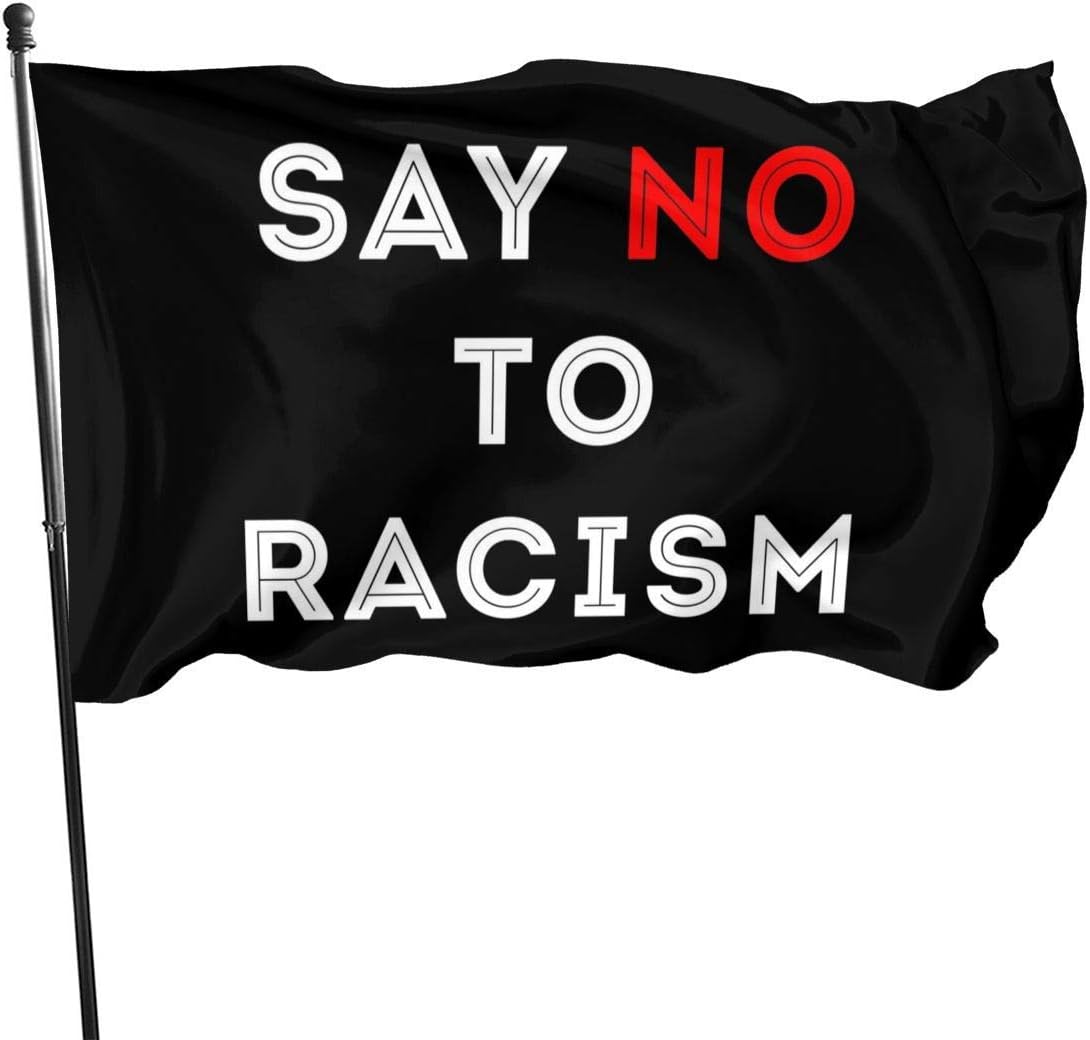 RFTGB LIUYAN say no to Racial Discrimination 3x5 Foot American US