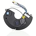 Anderic UC7058GM Receiver with UP/Down Lights for Hampton Bay Miramar Ceiling Fans - Works with RR7080T/CHQ9051T Handheld Remote Controls.