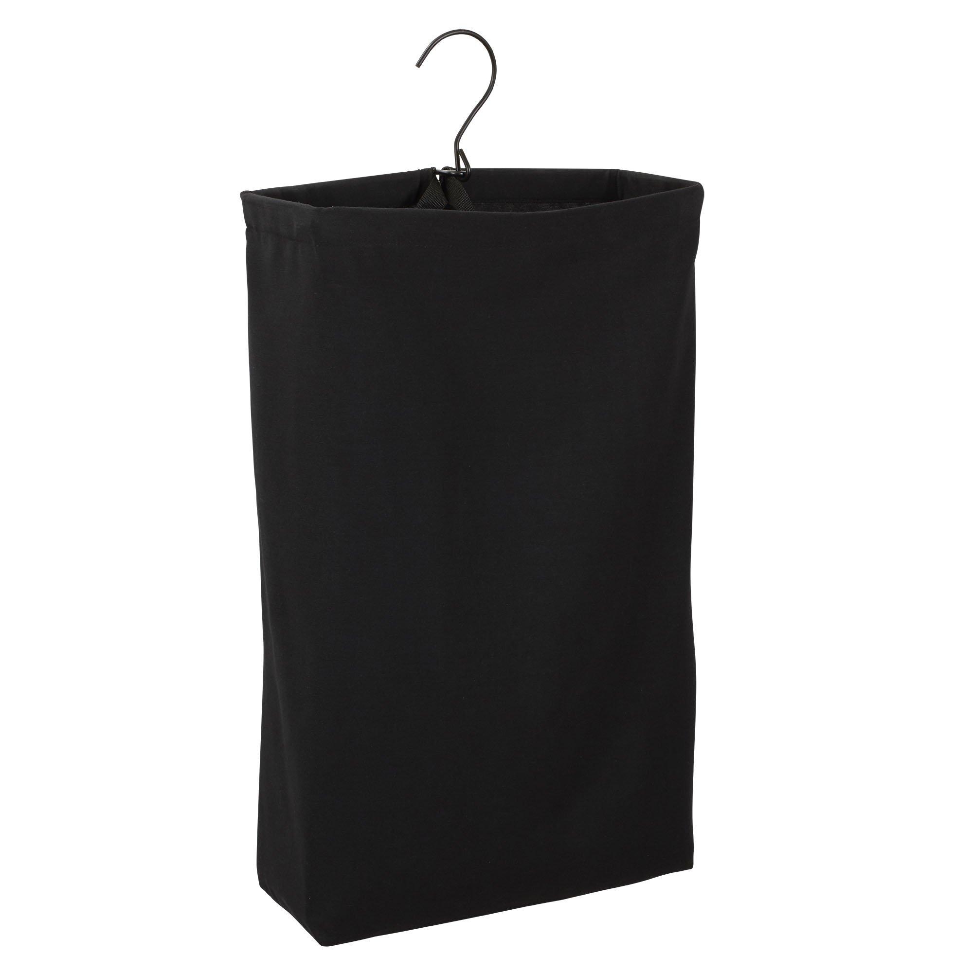 Household Essentials 1491 Hanging Cotton Canvas Laundry Hamper Bag