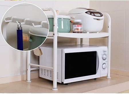 Muebles de cocina Cocina Horno de microondas Estante de rack ...