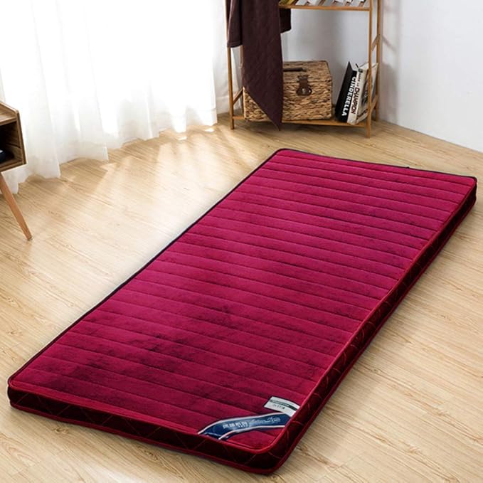 Estera De Tatami Futon Japonés, 6cm Gruesas Colchones De Futon De Piso