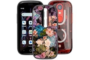 AQGG for Unihertz Jelly Star (3.00") Case, Soft Silicone Bumper Shell Black Flexible Rubber Phone Protective Cases TPU Cover for Unihertz Jelly Star - RomanceD