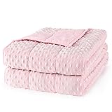Mr. Sandman Weighted Blanket for Adults, Minky Dots