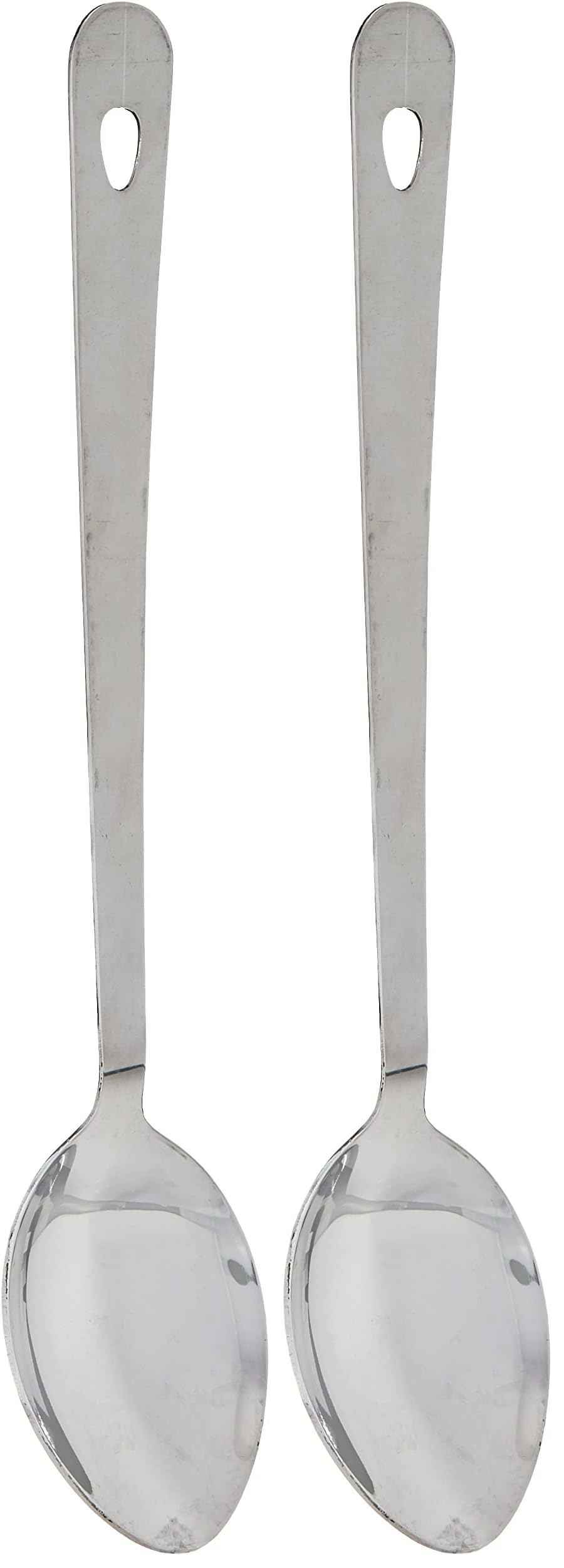 IBILI 710600 Serving Spoon 34 cm of Stainless Steel, Silver, 34 x 5 x 2 cm (Pack of 2)