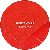 Clairefontaine 55991C Self-Adhesive Envelopes 9x14cm 120 g/m² Coral Red Pack of view 5