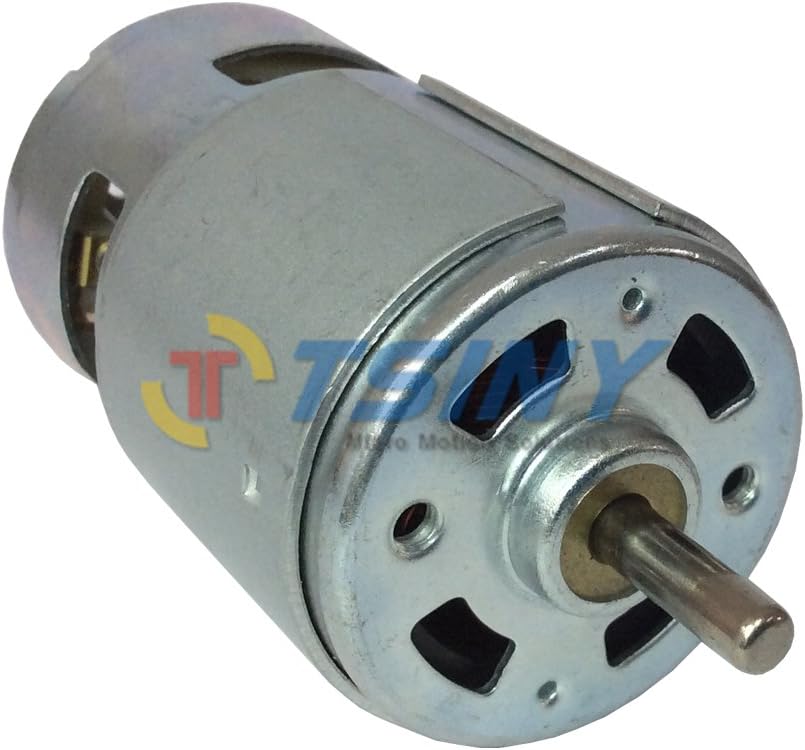 High Torque Permanent Magnet DC 12V High Speed 12000 RPM Brush Small DC Motor - - 