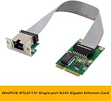 Souhgaue RTL8111F Mini PCIE Gigabit Network Card 1000Mbps Ethernet LAN Realtek view 4