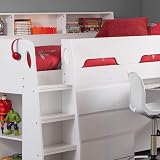 happybeds Jupiter Mid Sleeper Kids Bed with Storage & Orthopaedic Mattress view 4