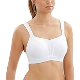 Panache Women's High Impact Underwire Sports Bra Max Support, Moisture Wicking, Heavy Duty Sports Bra for Women