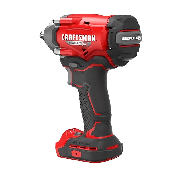 CRAFTSMAN V20 CORDLESS IMPACT WRENCH, 1/2 INCH, BARE TOOL ONLY (CMCF921B)