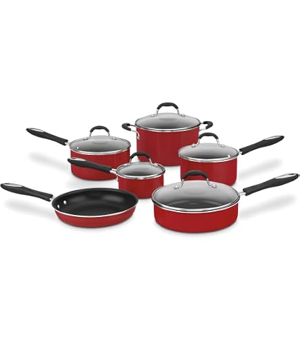 Amazon.com: Cuisinart Advantage Nonstick Cookware Set, 11-Piece