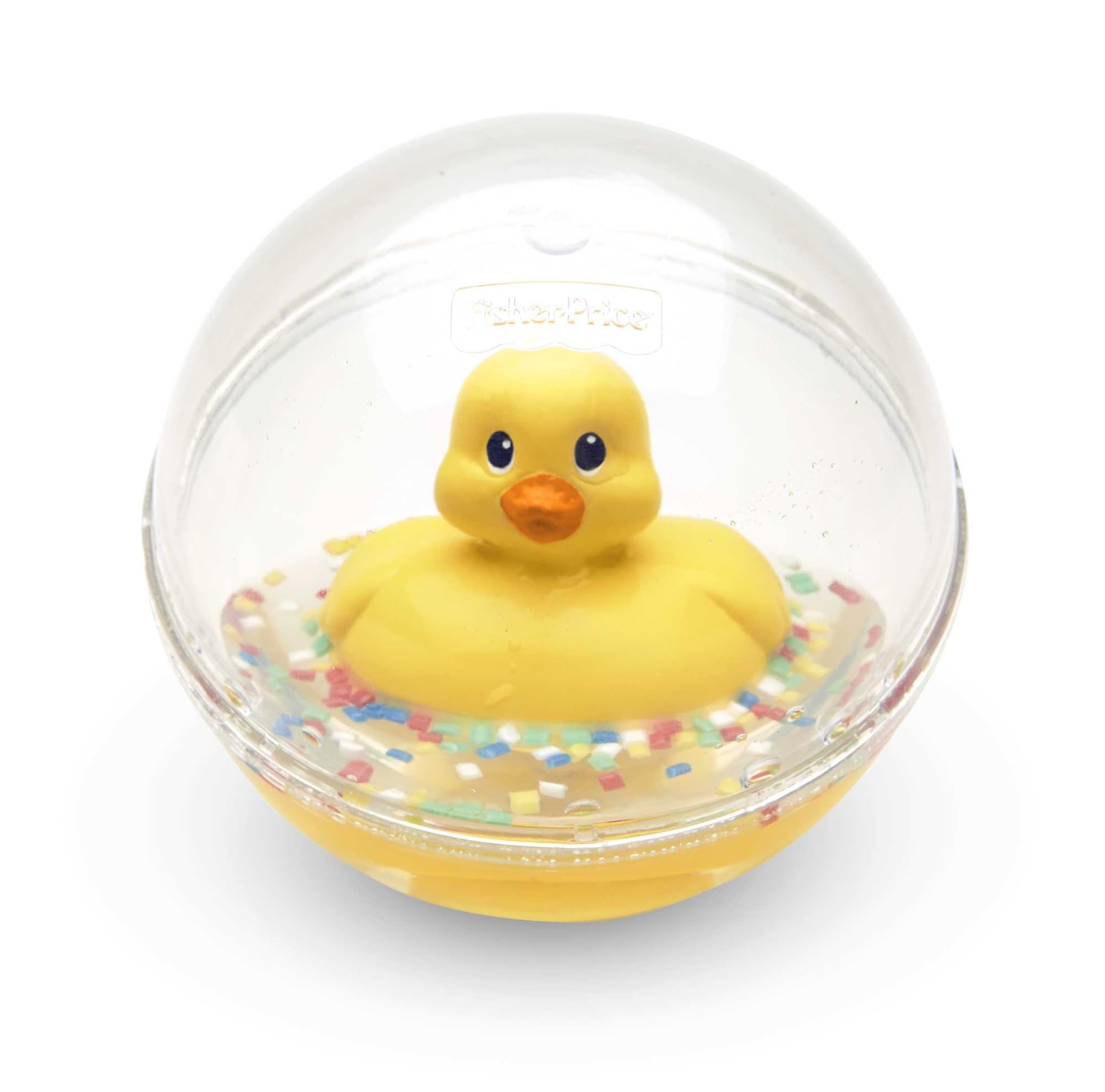 Fisher-Price Watermates, Duck, baby ball activity toy for crawl and chase play ages 3 months and up, 75676