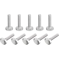 100-Pack 8-32 Hex Nuts, 304 Stainless Steel UNC Coarse Thread Nuts - External Hex Drive For DIY & Repair