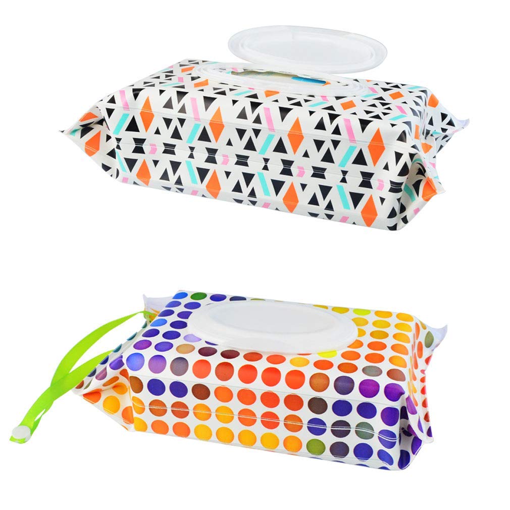 Wipe Holders Baby Hmxpls 8pcs Wet Wipe Pouch Reusable Baby