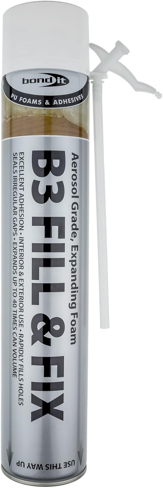 BondIt Fill and fix expanding foam filler Fill and fix expanding