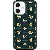 OtterBox iPhone 17 Symmetry Series Clear Case - Golden Bloom - Green
